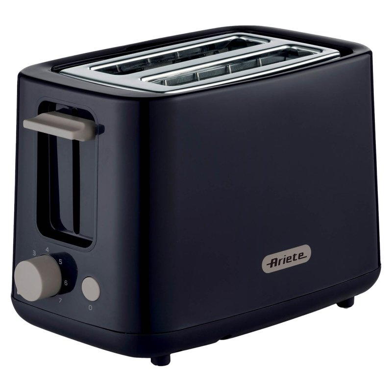 Ariete Ariete Dark Grey Blue 2 Slice Toaster