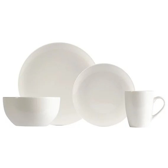 Carnaby Carnaby Islington 16 Piece White Porcelain Dinner Set