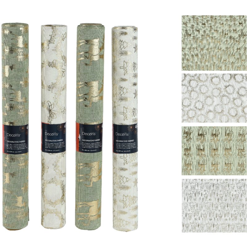 Kaemingk Kaemingk Gold Foil Deco Fabric