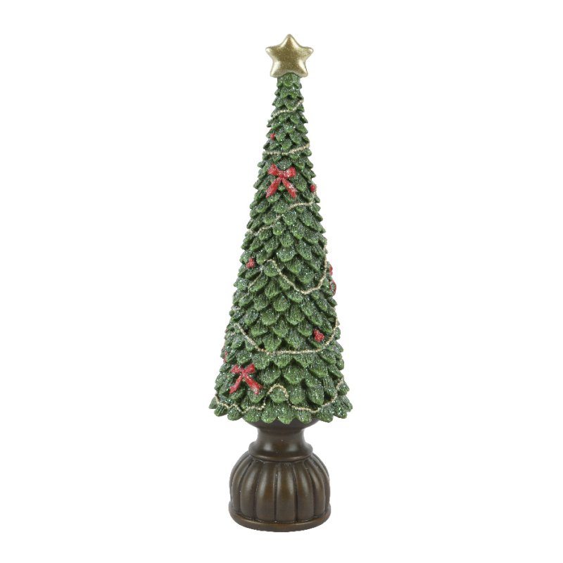 Kaemingk Kaemingk Decorative Green Glitter Tree