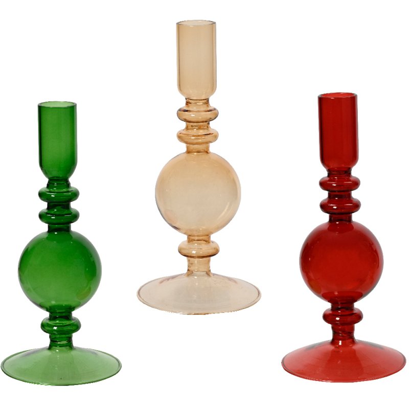 Kaemingk Kaemingk Glass Bauble Candle Stick
