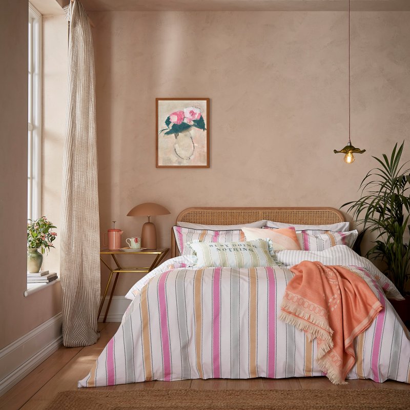 Yvonne Ellen Wobble Stripe Multi Duvet Cover Set