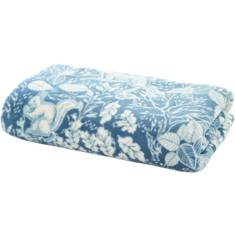 Deyongs Snuggle Touch Hidden Forest Throw Ocean