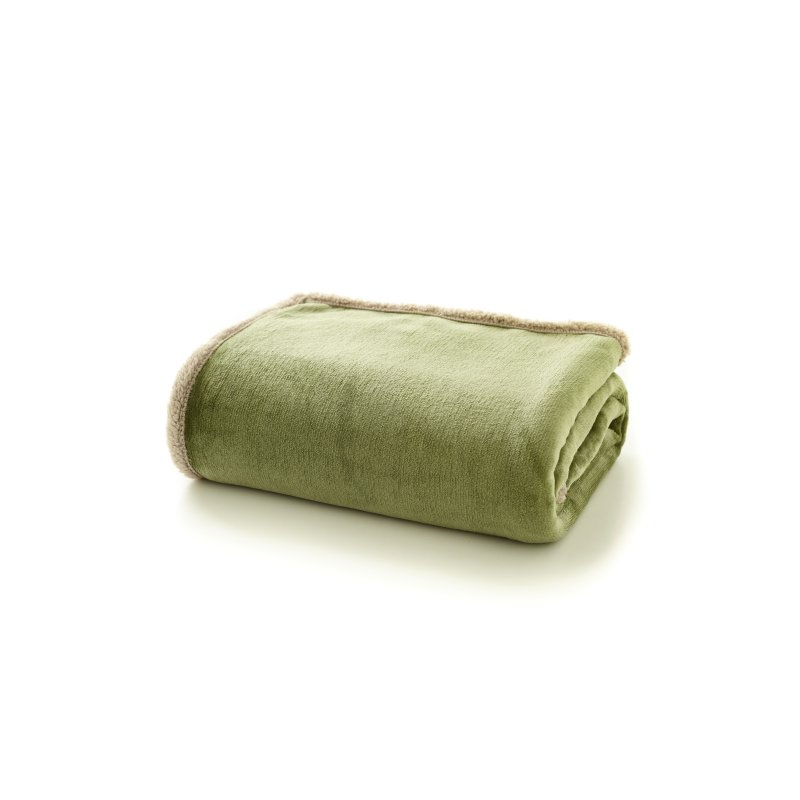 Deyongs Hazelwood Sherpa Throw Sage