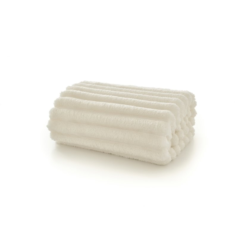 Deyongs Alnwich Ribbed Throw Cream