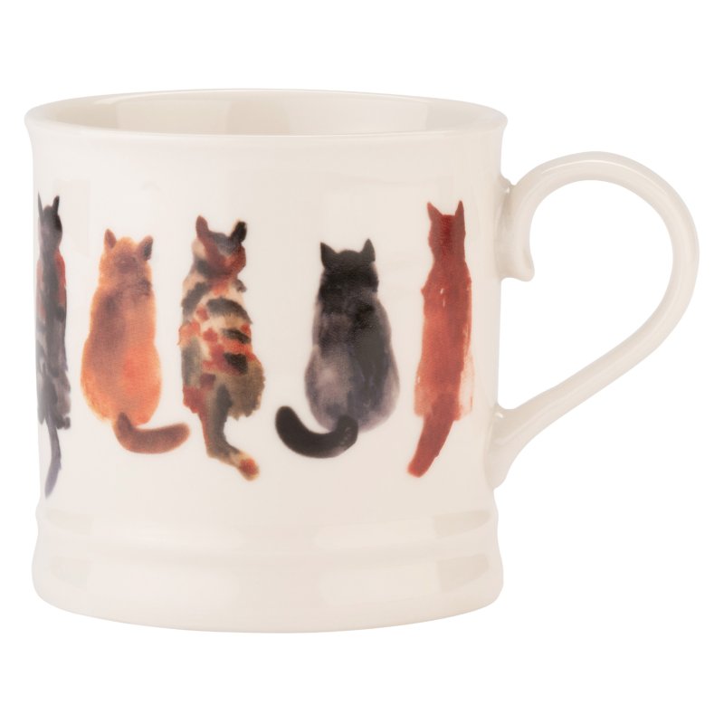 Siip Siip Cats Line Up Mug