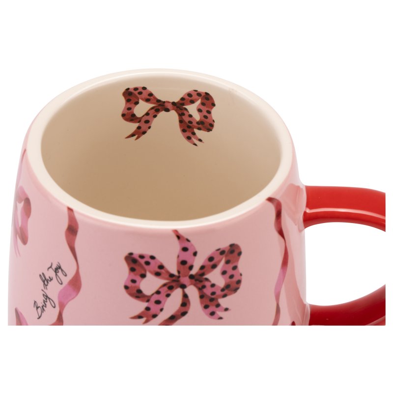 Cath Kidston Bring The Joy Pink Mug | Aldiss of Norfolk