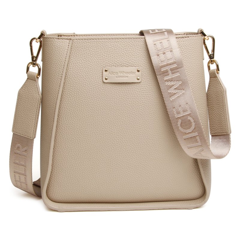 Alice Wheeler Kensington Cross Body Bag Chocolate