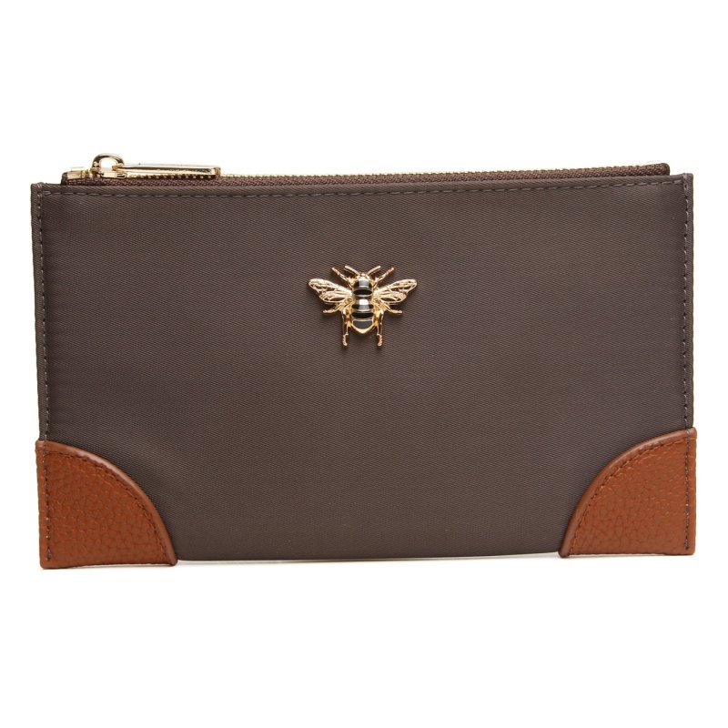 Alice Wheeler Brompton Purse Chocolate