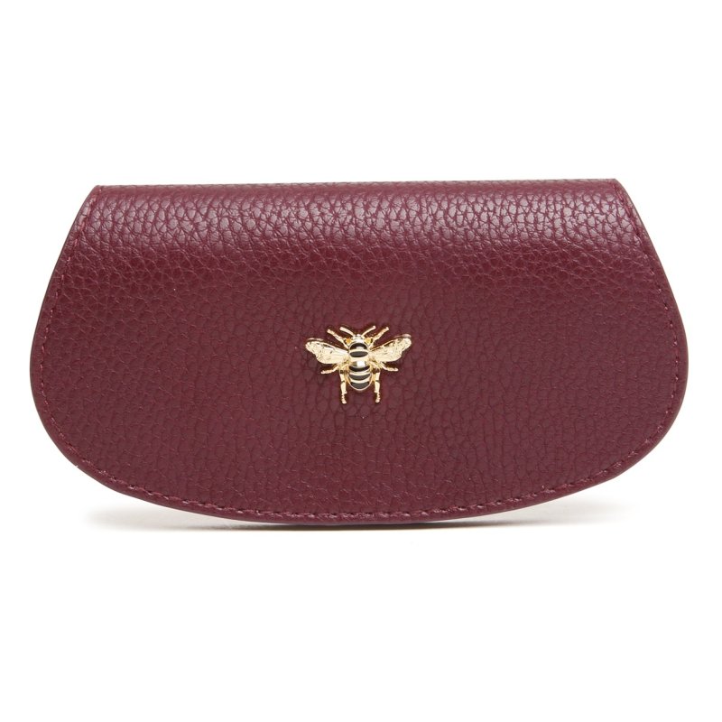 Alice Wheeler Glasses Case Berry