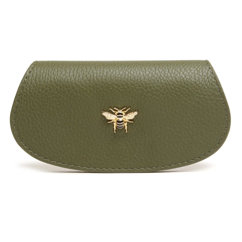 Alice Wheeler Glasses Case Olive