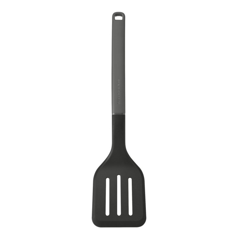 KitchenAid Slotted Turner Charcoal Grey