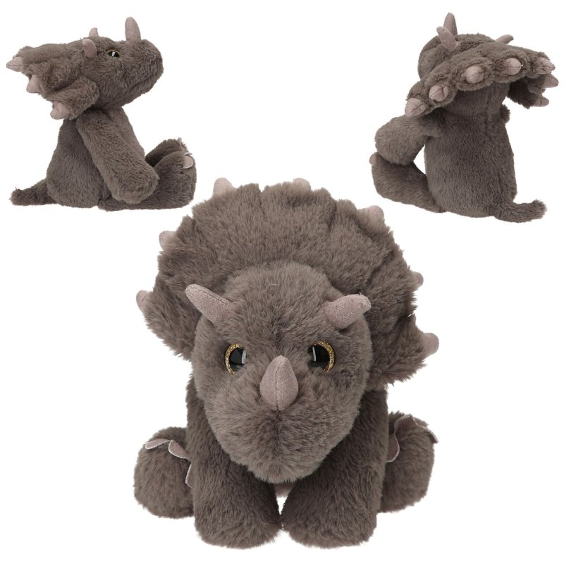 Dino World Plush Floppy Triceratops