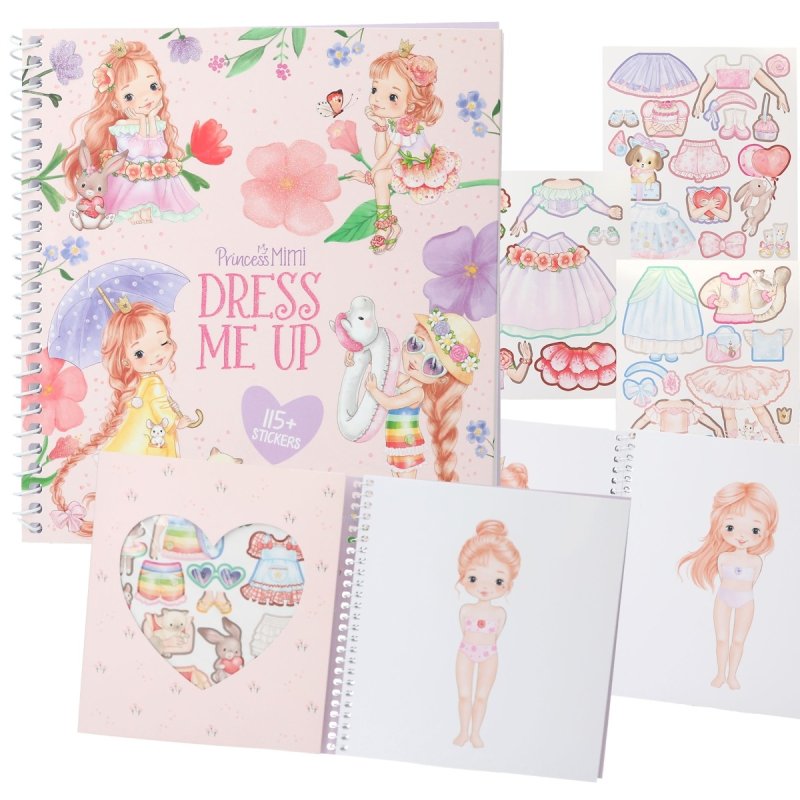 Princess Mimi Sticker Book Dress Me Up