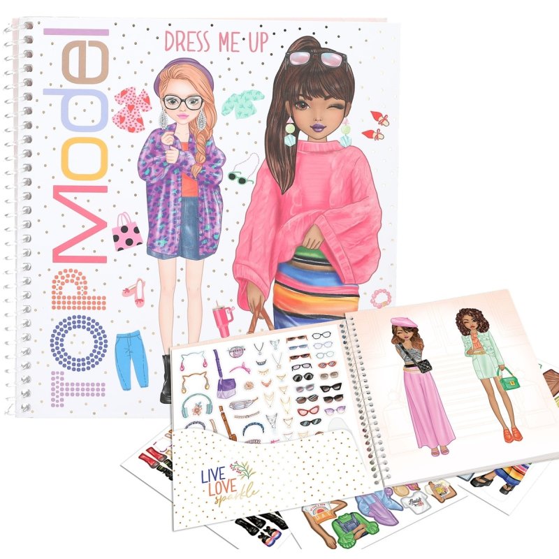 Topmodel Dress Me Up Stickerbook