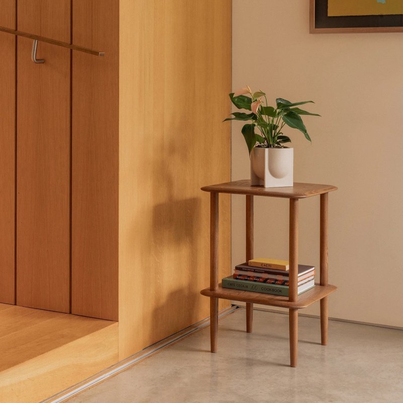 Ercol Stack Lamp Table lifestyle image