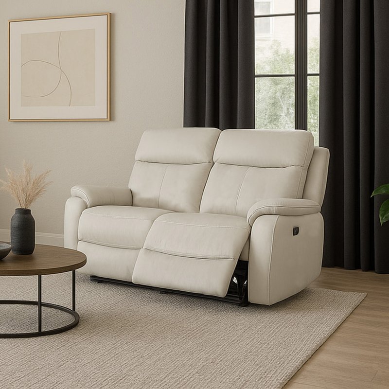 Buckingham 2 Seater Power Recliner Sofa lifestyle pewter
