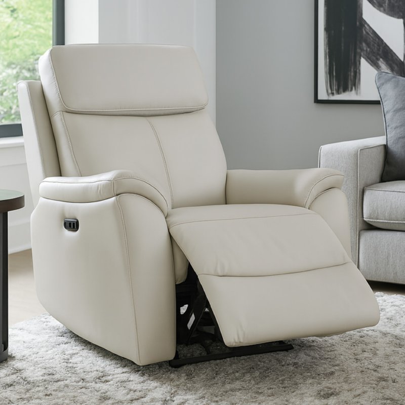 Buckingham Power Recliner Chair lifestyle image pewter