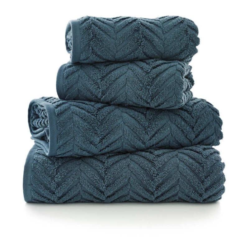 The Lyndon Company Catalonia Petrol Towels