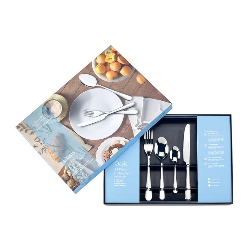 Arthur Price Oasis 24 Piece Cutlery Set