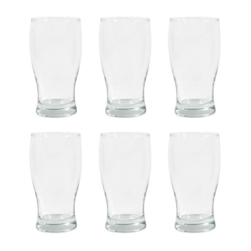 Lav Set Of 6 Pint Beer Glasses