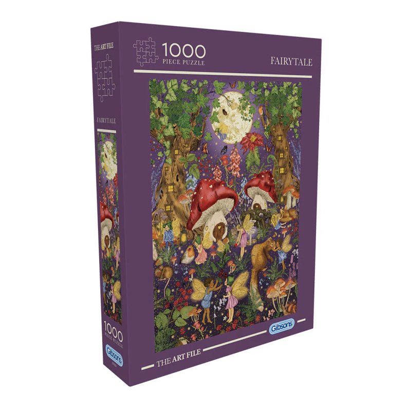 Gibsons The Art File Fairytale 1000Pc Puzzle