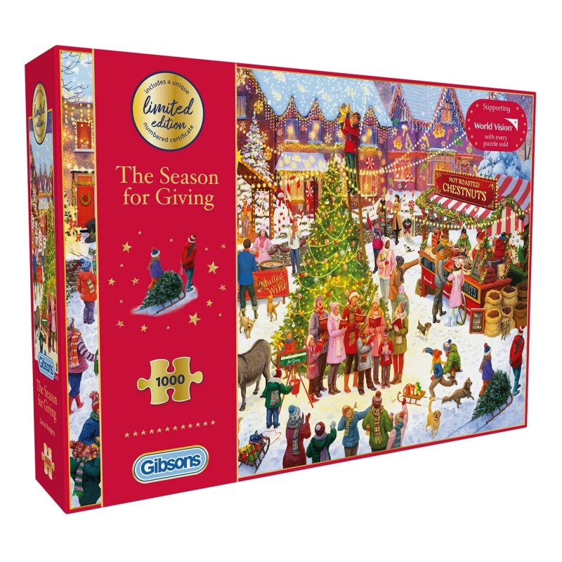 Gibsons The Season For Giving 1000Pc Puzzle