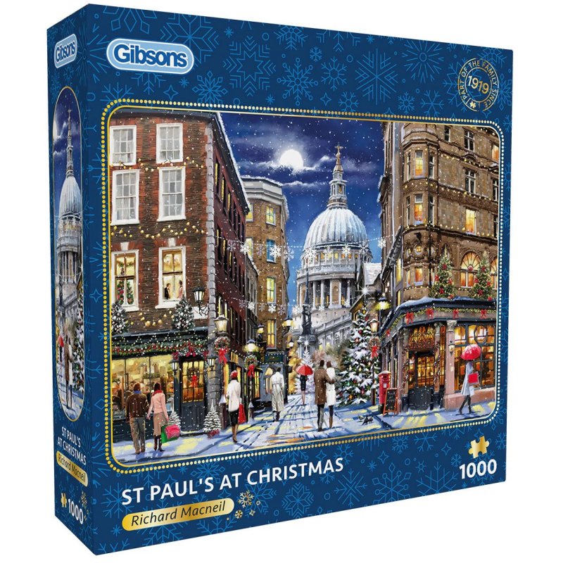 Gibsons St Pauls At Christmas 1000Pc Puzzle