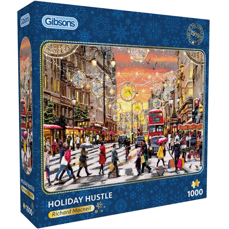 Gibsons Holiday Hustle 1000Pc Puzzle