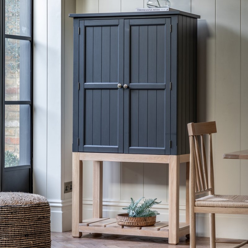 Gallery Direct Eton 2 Door Cupboard In Meteor lifestyle image