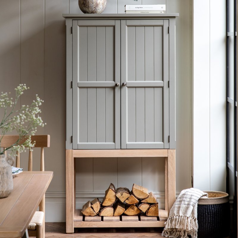 Gallery Direct Eton 2 Door Cupboard In Prairie lifestyle image