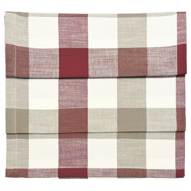 Waltons Vermont Table Runner Merlot/Mocha