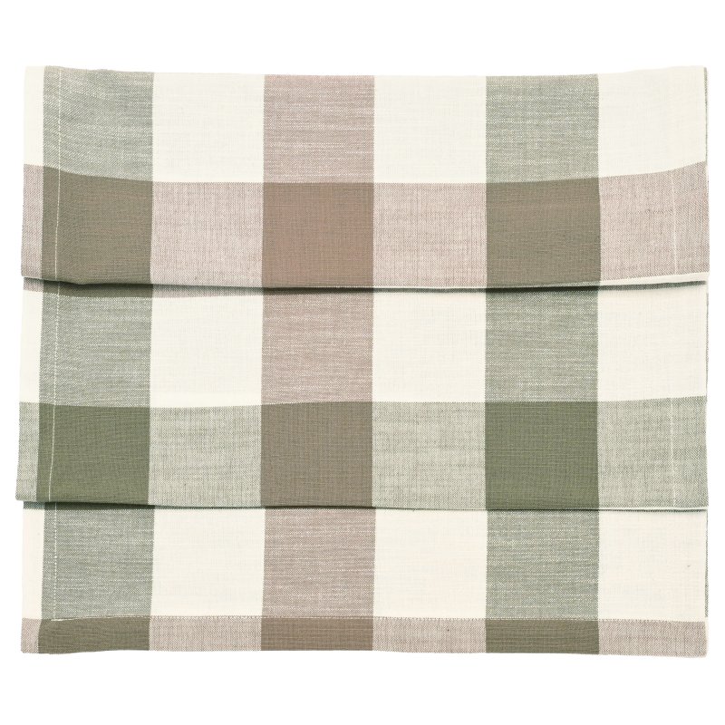 Waltons Vermont Table Runner Olive/Mocha