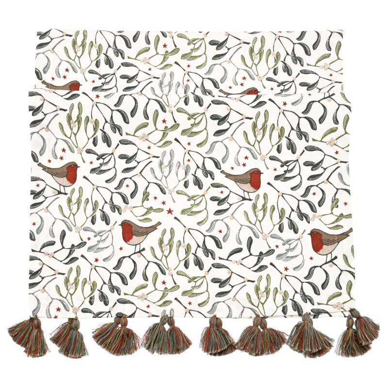 Waltons Robin & Mistletoe Runner