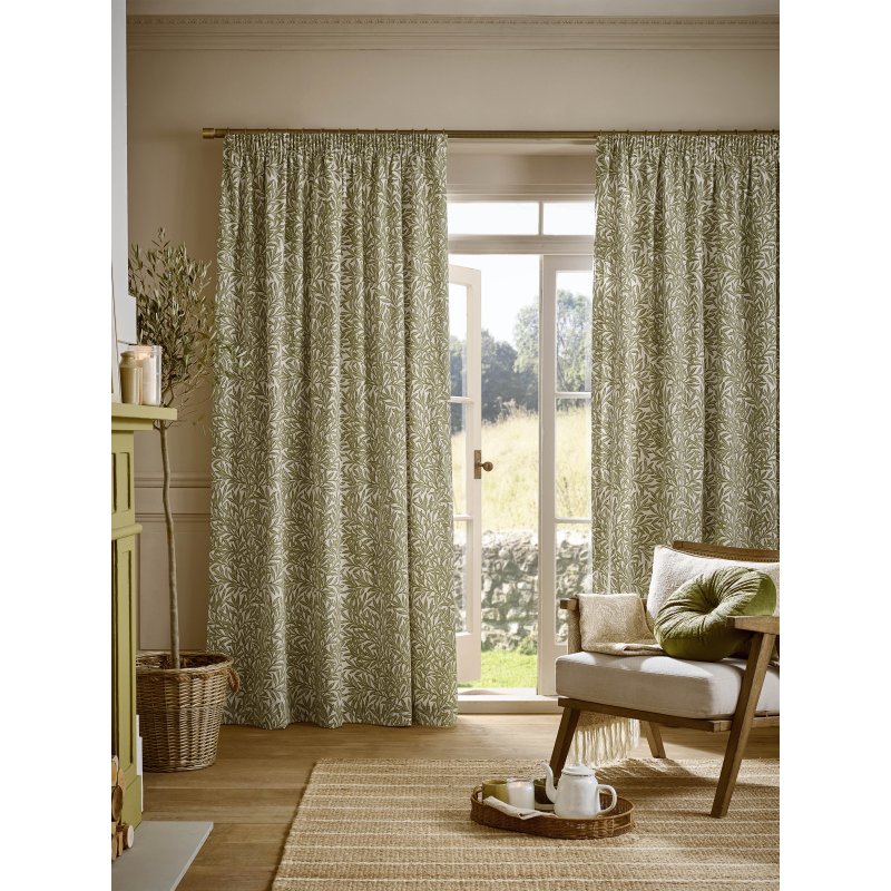 William Morris At Home William Morris At Home Willow Olive Curtains