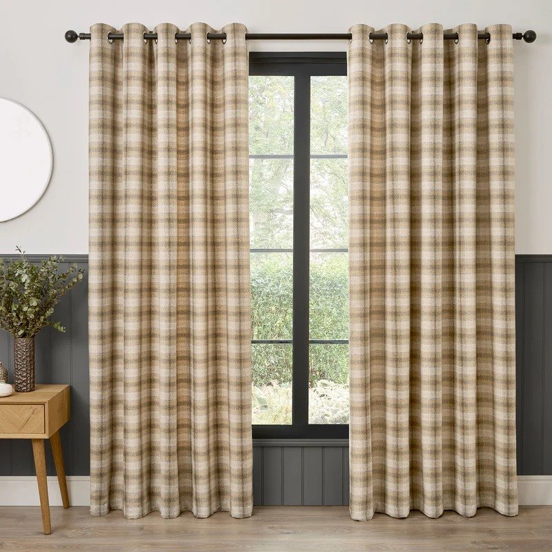 Curtina Curtina Natural Everett Eyelet Curtains