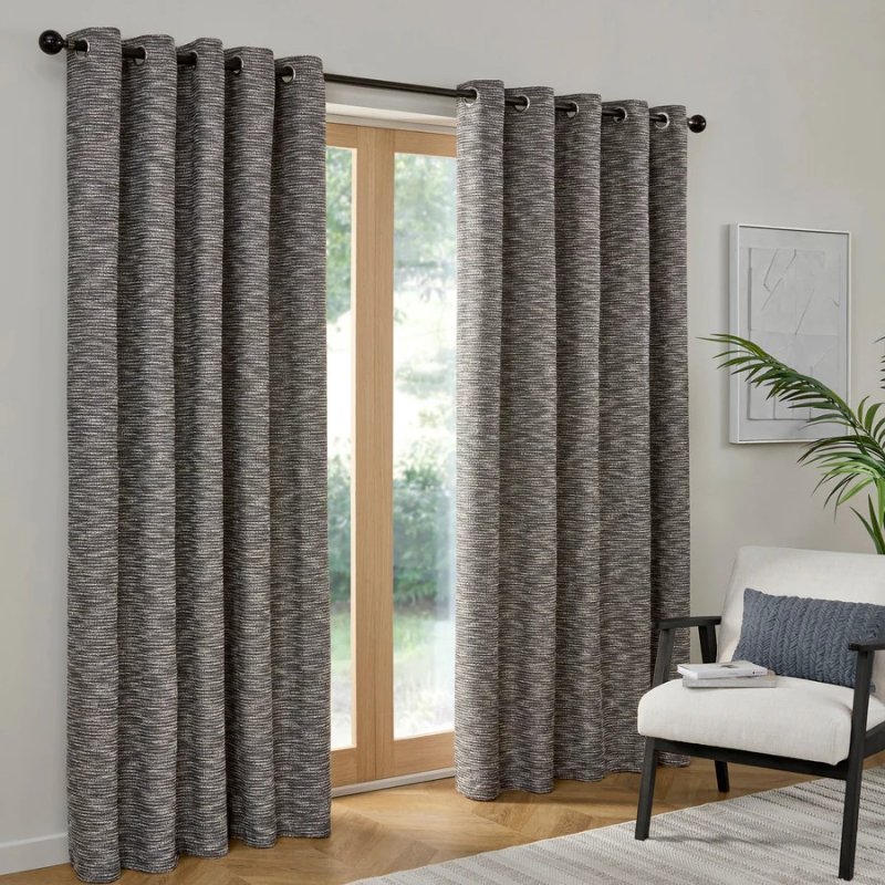 Curtina Curtina Blue Talon Eyelet Curtains