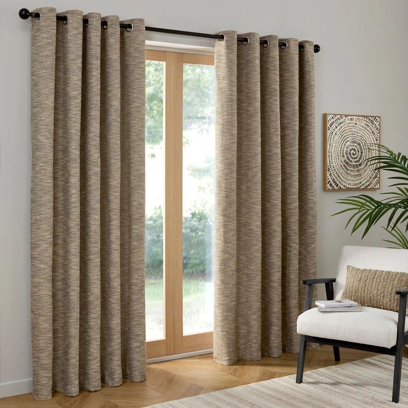 Curtina Curtina Natural Talon Eyelet Curtains