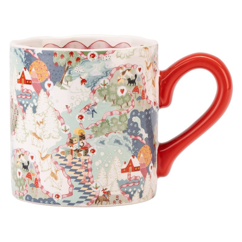 Cath Kidston Cath Kidston Shortie Mug Christmas Journey