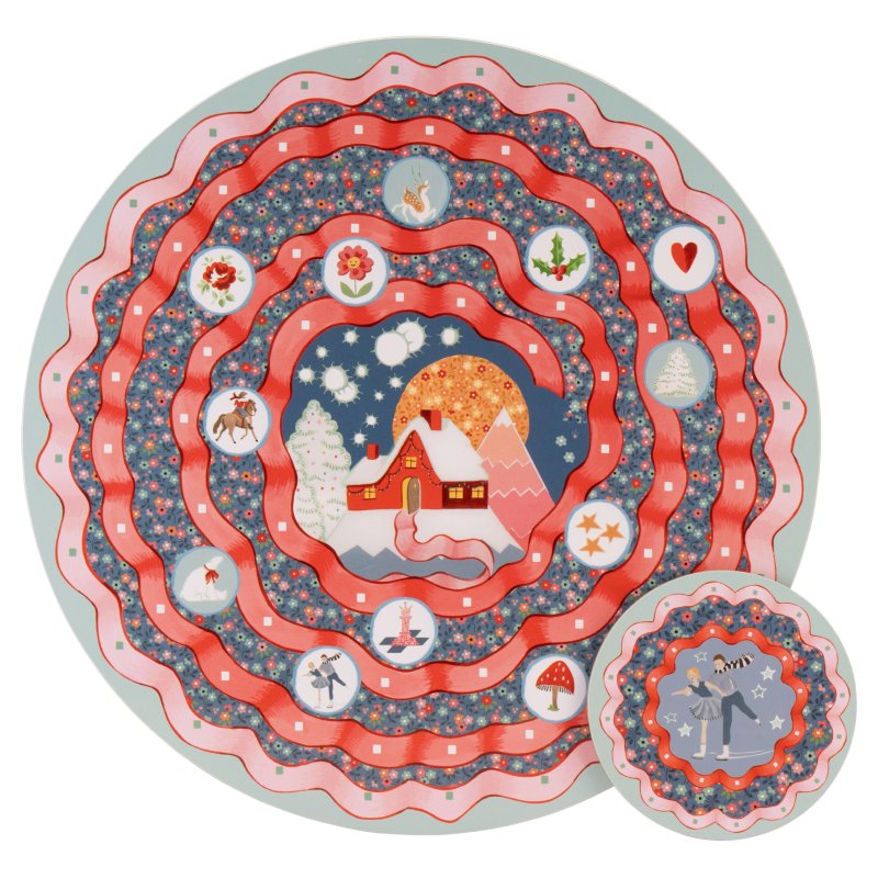 Cath Kidston Cath Kidston Christmas Journey Set 4 Placemats and Coasters