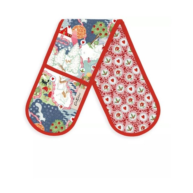 Cath Kidston Cath Kidston Christmas Journey Double Oven Glove