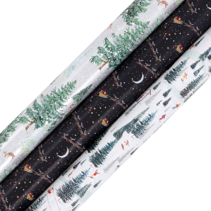 Glick Finnish Forest Assorted 4M Roll Wrap
