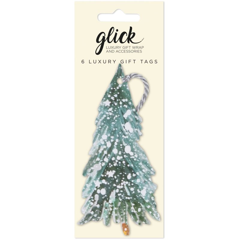 GLICK Glick Finnish Forest Tree Gift Tag 6Pk