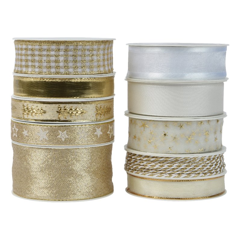 Kaemingk Gold Ribbon Polyester