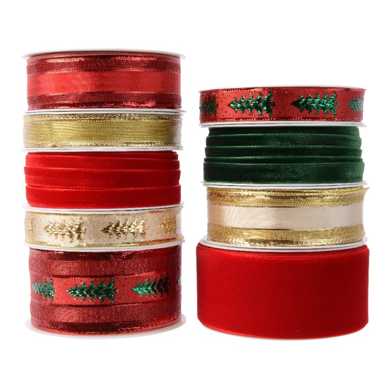 Kaemingk Festive Ribbon Polyester