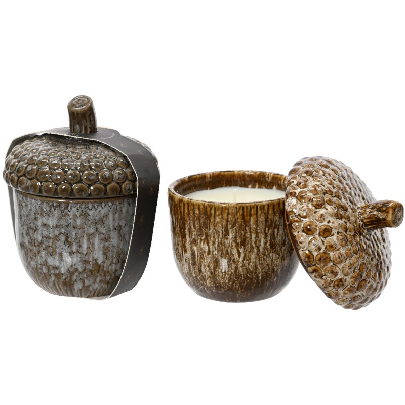 Kaemingk Acorn Wax Filled Pot