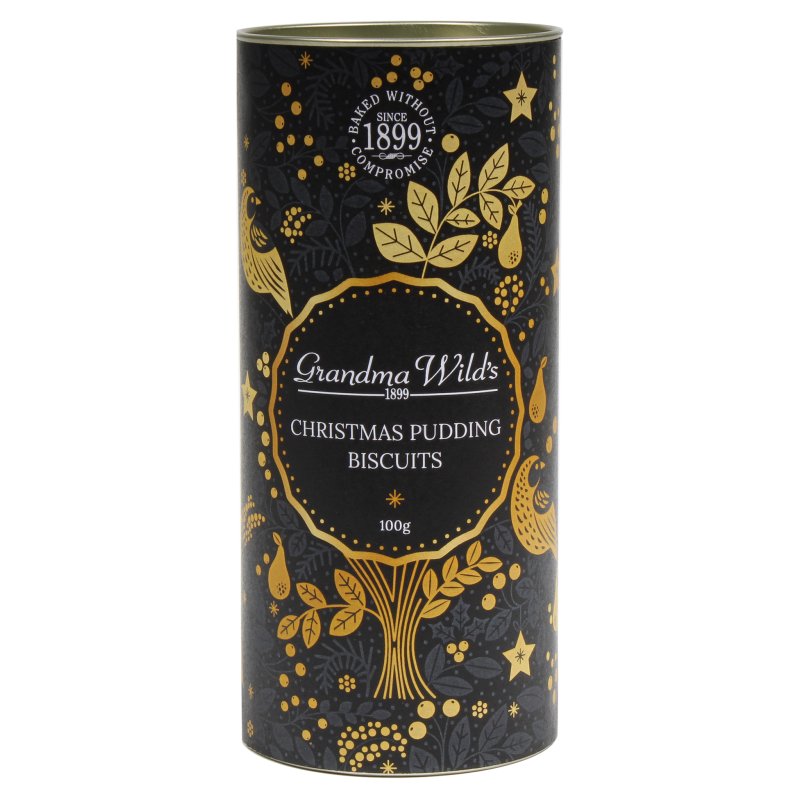 Grandma Wilds Grandma Wilds Christmas Pudding Biscuits