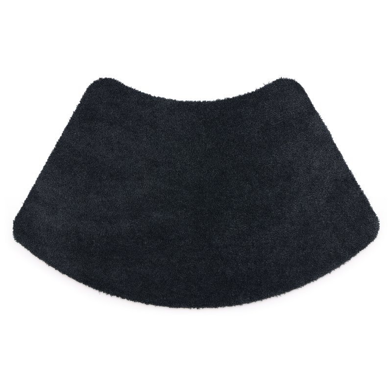 Hug Rug My Soft Curved Rug Charcoal