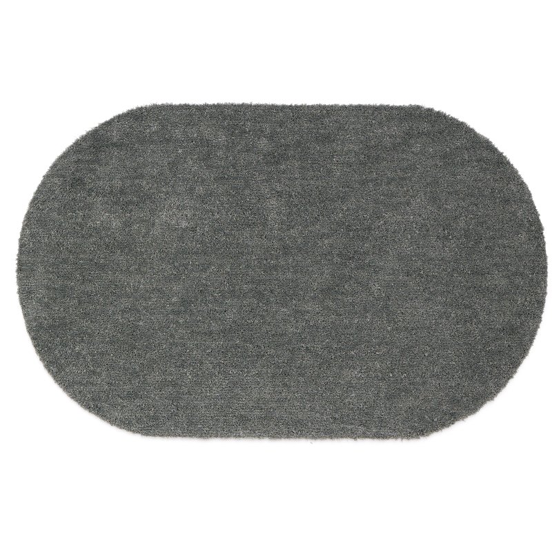 Hug Rug Hug Rug My Soft Oval Rug Ghost Grey