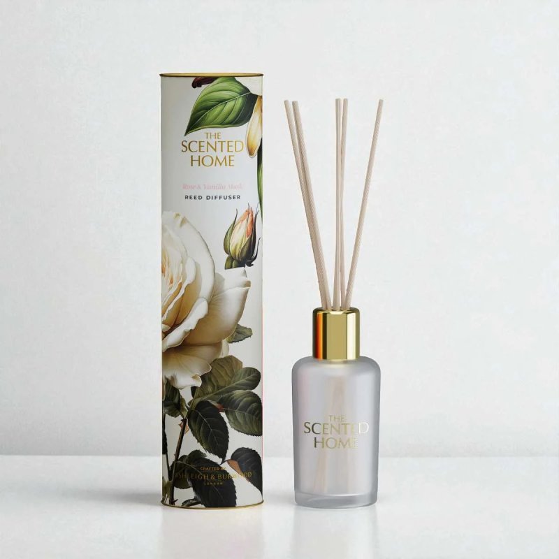 The Scented Home Rose & Vanilla Musk Reed Diffuser